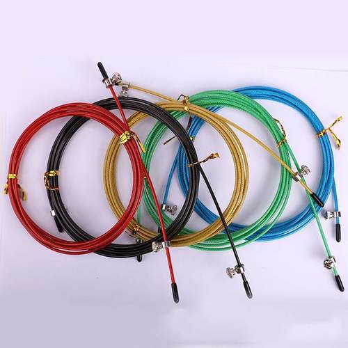 运动极速竞速训练学生钢丝绳轴承测试达标体育跳绳中考硅胶套