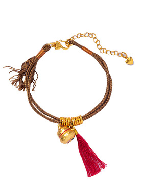 龙虎山文创沙金葫芦手链