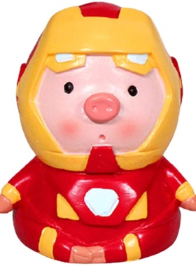 可爱小猪摆件创意装饰品桌面