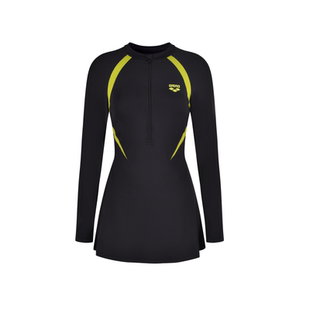 【官旗专供】arena阿瑞娜2026新品浆板系列女士防晒小黑裙泳衣