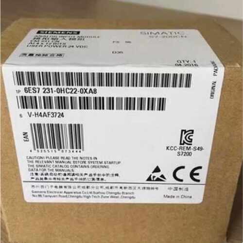议价6ES72310HC220XA8西门子S7-200 EM231模拟量6ES7231-0HC22-0X