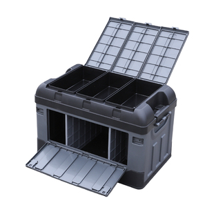 汽车后备箱收纳箱车载放置盒车上必备用品大全实用放鞋神器带隔板