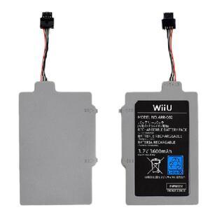 任天堂WIIUPAD手柄电池高容量3600mAh wiiupad电池充电线便携电源