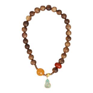 [日富一日]东来也沉香手串天然玉髓小珠子手链送女友节日生日