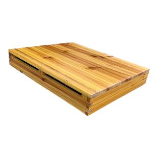 蜜蜂箱大盖箱盖烘干杉木煮蜡箱配件标准十框七框顶盖养蜂蜂具全套