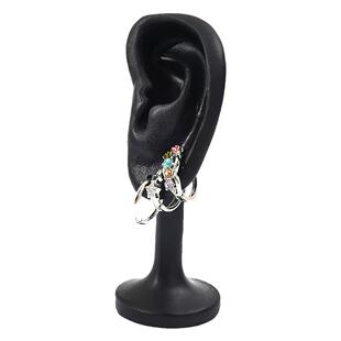 耳环模特展示架仿真耳朵饰品柜台支架珠宝店直播耳饰拍摄陈列道具