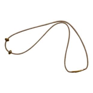 洪菁手作 2.0亮丝锁骨链玉石黄金吊坠挂绳八股项链绳男女通用款