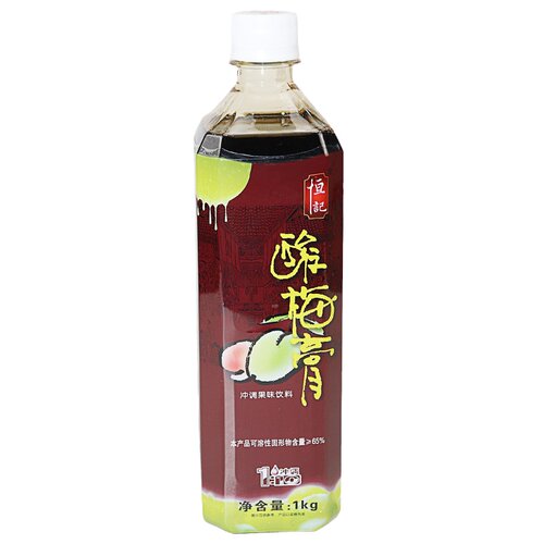 恒记酸梅膏1kg 浓缩酸梅汤酸梅汁10倍浓缩 冲饮商用浓缩饮料果汁