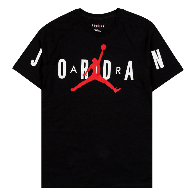 阿李特大码欧美版乔丹AirJordan飞人加肥加大宽松纯棉男士短袖T恤