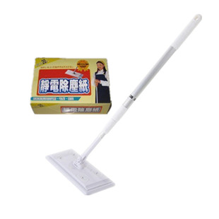 静电平托家用一次性除尘拖把免洗可替换干湿两用布清洁地板吸毛发