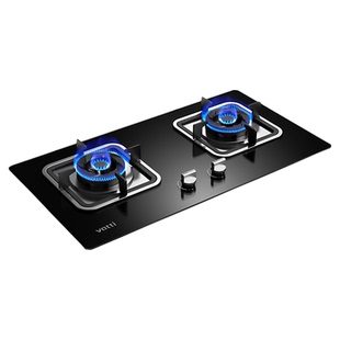 华帝燃气灶i10039B/59B煤气灶家用双灶液化气大火力官方旗舰正品