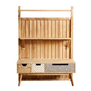 实木玄关置物架进门入户装饰玄关柜客厅隔断小户型阳台柜子博古架