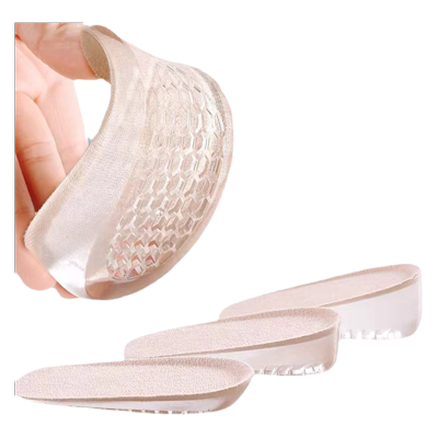 内增高鞋垫女超软硅胶不累脚半垫