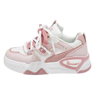 回力官方旗舰店女鞋2026新款春季爆款小白鞋女休闲百搭厚底板鞋女