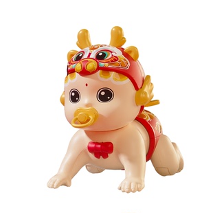 【礼盒装】婴幼儿早教电动爬娃儿童玩具益智0-3岁训练抬头学爬行