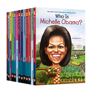 WhoHQ系列Who was 女性名人传记13册 英文原版Sally Ride/Sonia Sotomayor/Julia Child/Clara Barton/Maya Angelou纽约时报畅销书