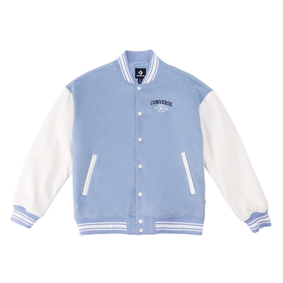 Converse匡威男女棉服春季新品拼接学院风夹克休闲外套UCJ695-BI5