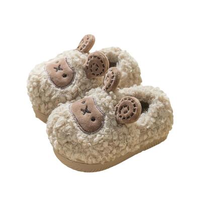 儿童棉拖鞋可爱风保暖包跟棉鞋