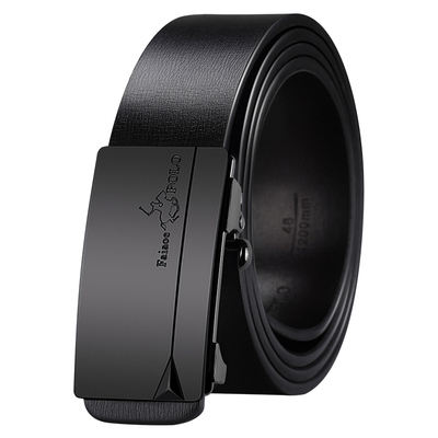 保罗男士皮带真皮自动扣裤腰带潮