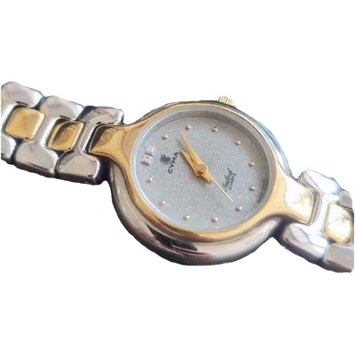 瑞士CYMA西马女式石英腕表手表金属表带链带钻99新礼品