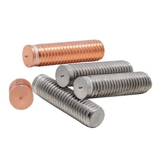 无台阶储能螺柱种植304无头焊接螺丝M3M4M5M6M8镀铜无头点焊钉