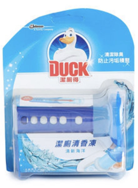 意大利进口DUCK马桶开花洁厕凝胶炮去臭清洁剂洁厕炮芳香剂