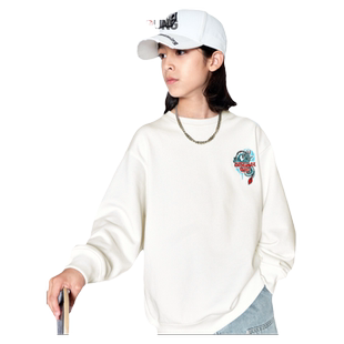 巴拉巴拉童装儿童卫衣男女童春秋圆领长袖上衣潮新款春秋装上衣潮