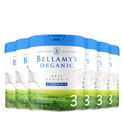 贝拉米预售有机婴儿3段个月奶粉