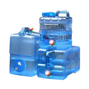 户外水桶家用储水用纯净桶矿泉水车载带龙头水箱饮水蓄水大塑料箱