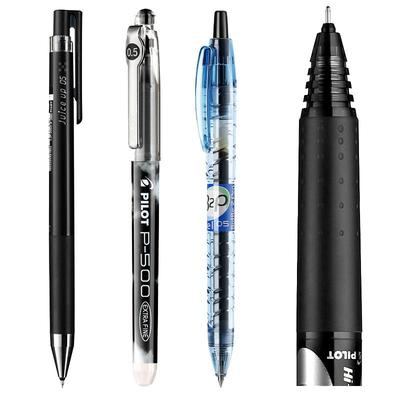 日本百乐黑色中性笔笔记考试套装