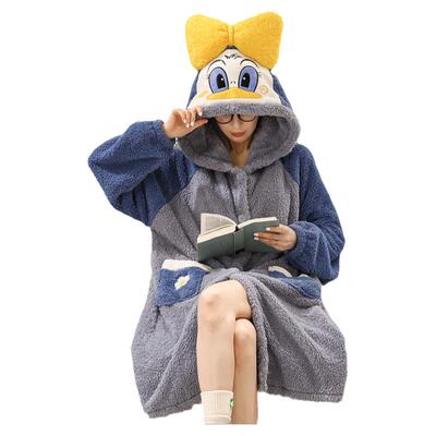 XCMMV升级款珊瑚绒睡袍加绒加厚