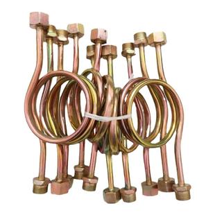 M14/20*1.5不锈钢丝新款大小缓冲管铁压力表铁压力表弯管接头配件