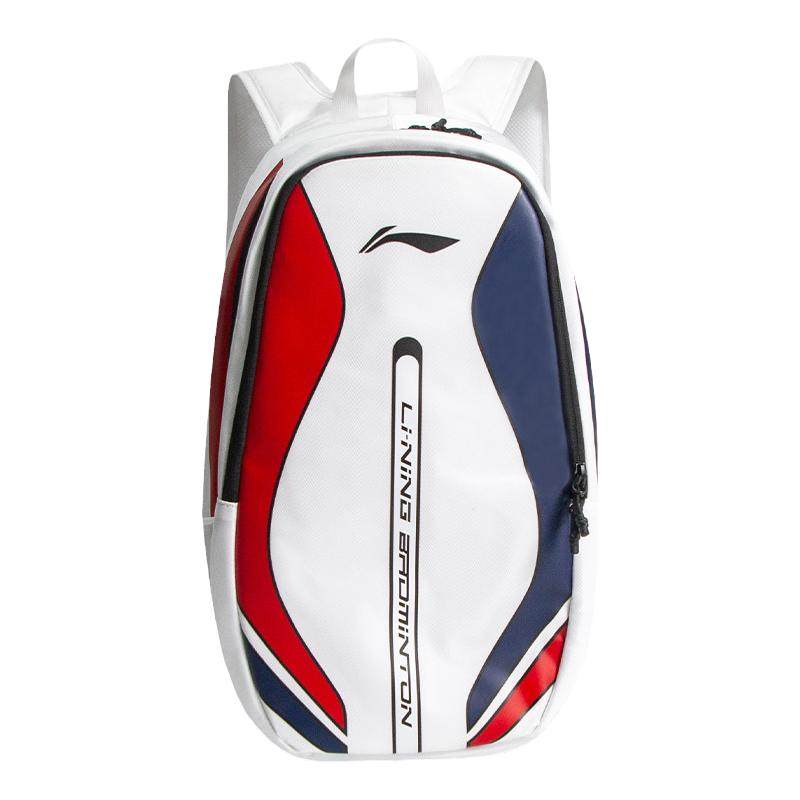 李宁羽毛球拍包 大容量印花时尚双肩背包男女专业运动包ABST201