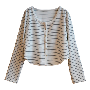 胖mm秋季针织两件套木子理想大码女装显瘦短款针织衫吊带背心套装