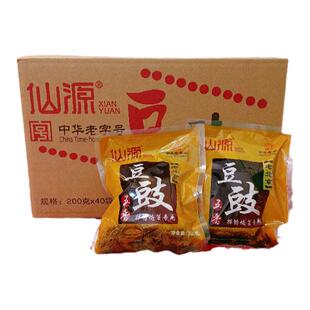 仙源豆豉200g*10袋老北京五香豆豉家用商用切碎拌馅炖鱼炖肉豆豉