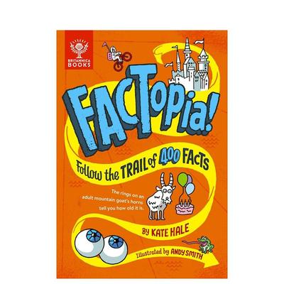 【现货】事实百科全书！ 大英百科全书 【FACTopia】FACTopia! 英文原版儿童知识科普百科绘本3-6岁进口英语启蒙读物书籍