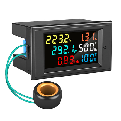 液晶彩屏显示高精度多功能电表