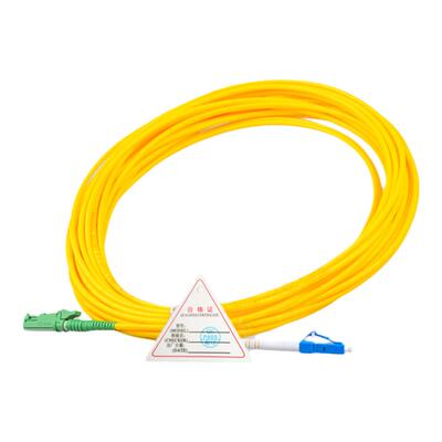 E2000/APC-LC/UPC20米单模光纤跳线跳纤尾纤光纤连接线广电级APC-UPCU端面尖斜角8度SM fiber patchcord