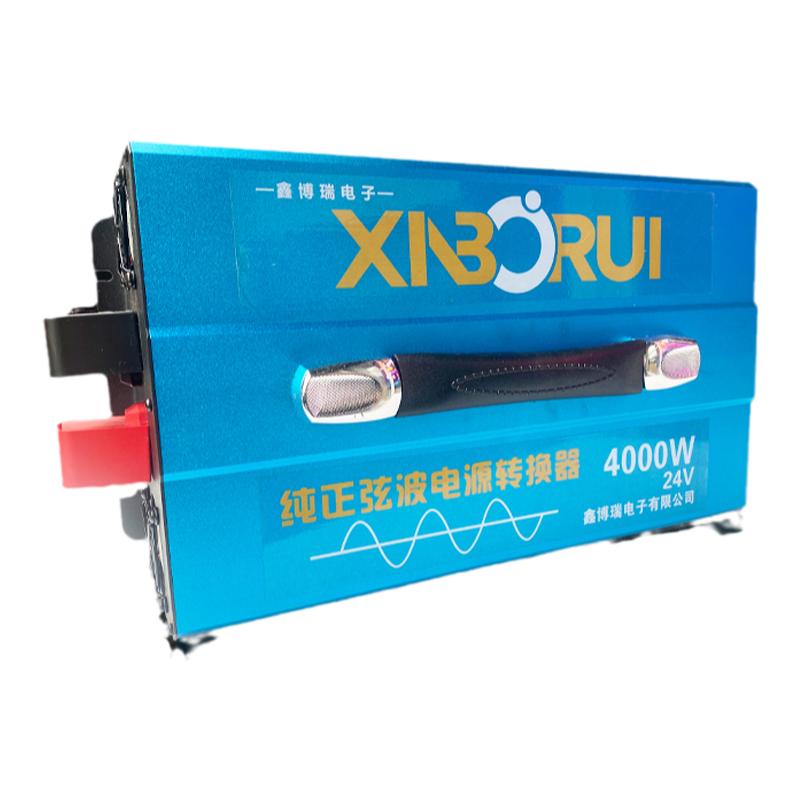 鑫博瑞纯正弦波逆变器4000W大功率12V24V转220V汽车货车电瓶转换