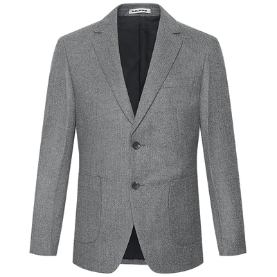 利郎官方含绵羊毛商务西服外套