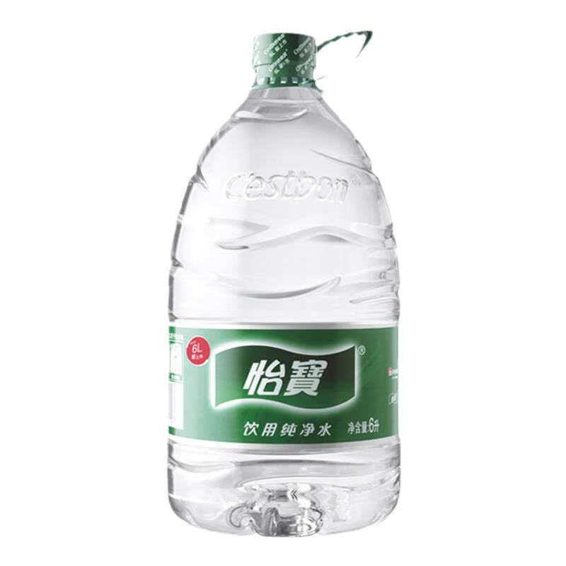 怡宝纯净水6L3桶整箱深圳2小时达