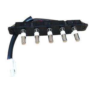 适用美的抽油烟机配件琴键开关按钮DJ118/DT101/DS21四键五键按键