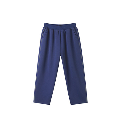 男童加绒加厚中大童校服裤子