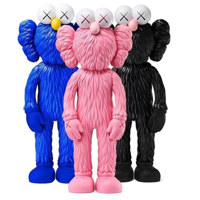 kaws公仔芝麻街潮玩摆件手办玩偶