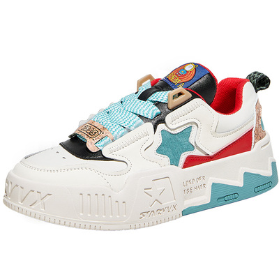 森马老爹鞋女休闲板鞋高帮马丁靴