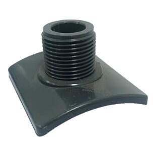 转接头代三通 UPVC曝气管道配件DN20/25外丝塑料马鞍座接嘴粘贴片