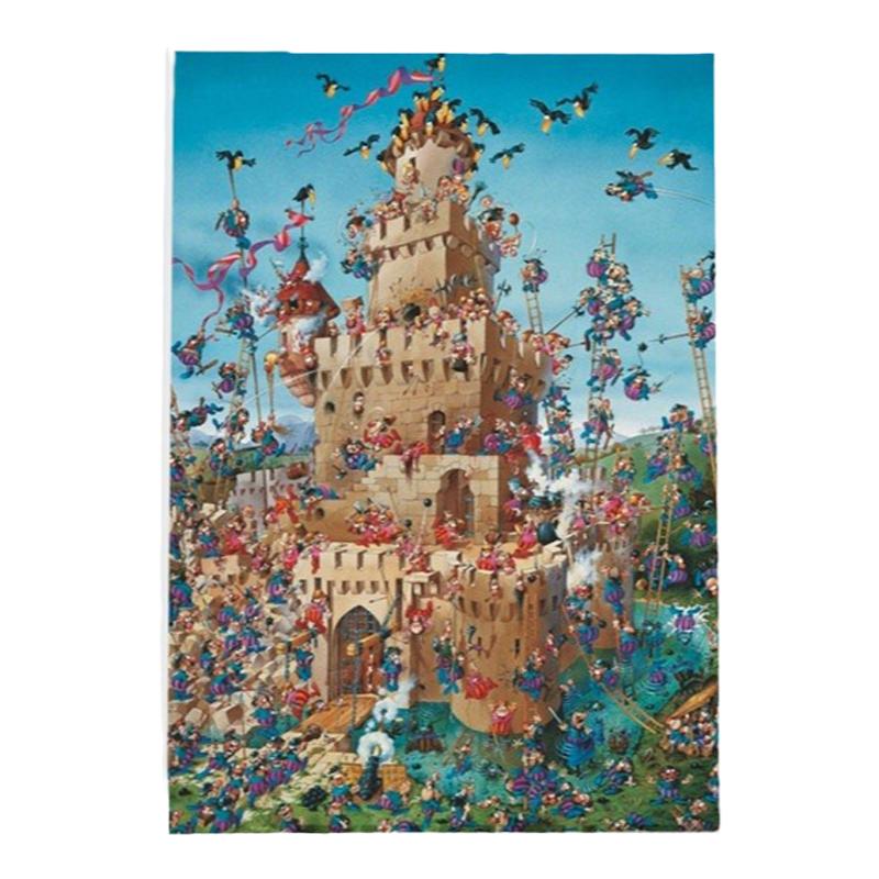 HEYE拼图1000片通缉系列复刻作品