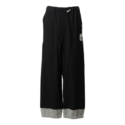 MMY三原康裕男士混织拼色分层长裤通勤休闲裤J16PT132