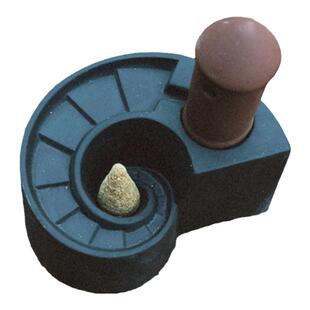 塔香香座倒流香器皿小灯塔屋子流香炉侘寂风陶瓷粗陶手工制作