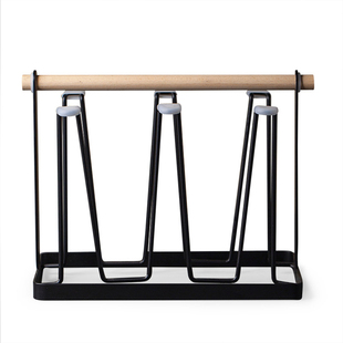 JOJO'S L. PD.Fence.日式杯架收纳杯子沥水置物架家用防尘 | 芜篱